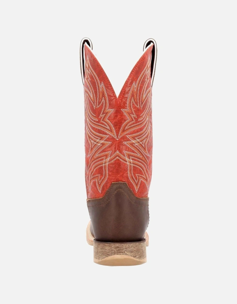 Rebel Pro Leather Men's Worn Brown/Chili Pepper Boots