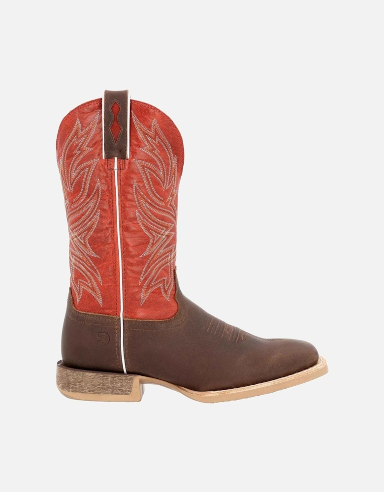 Rebel Pro Leather Men's Worn Brown/Chili Pepper Boots