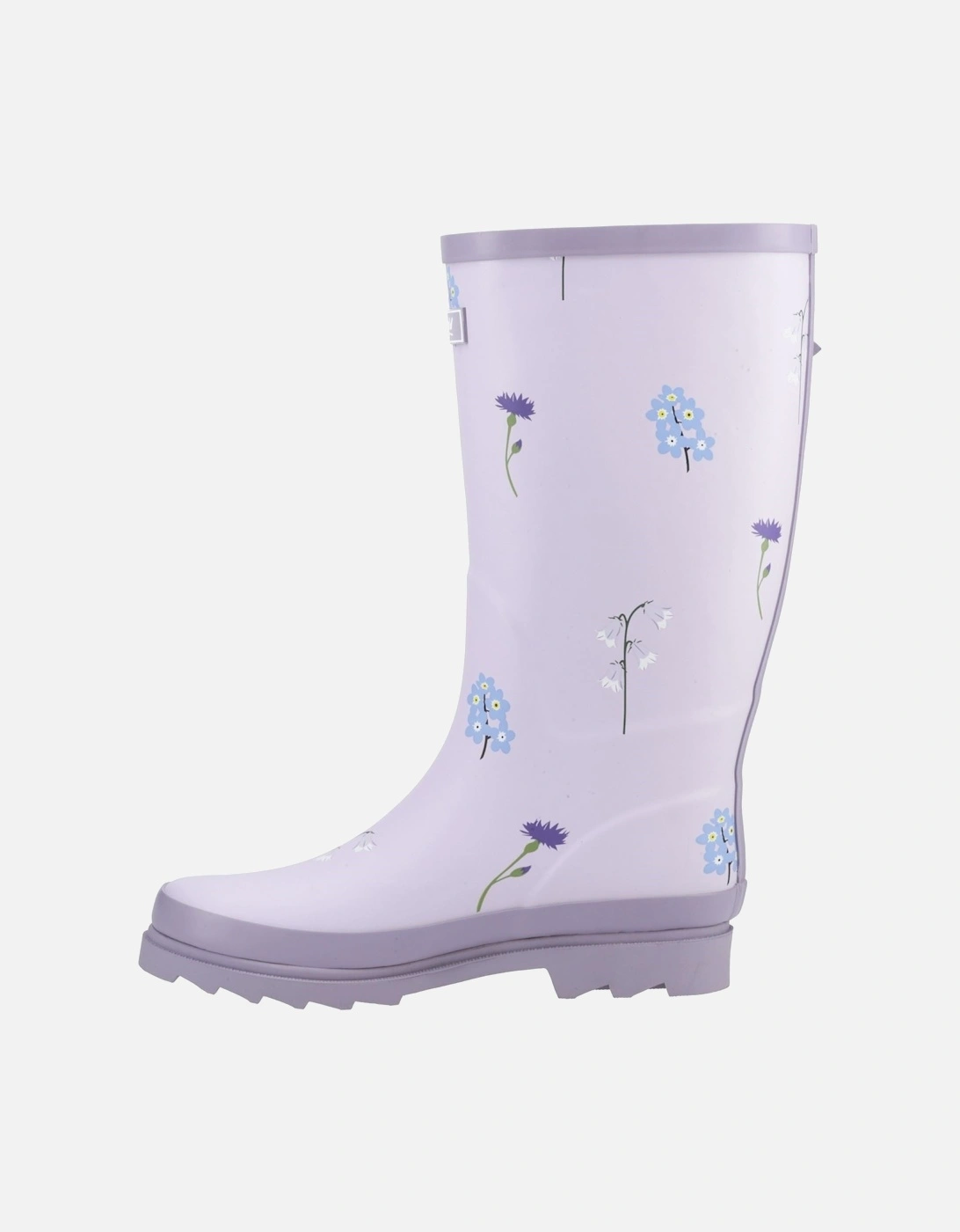 Wildflower Tall Rubber Women's Lilac Wellington Boots
