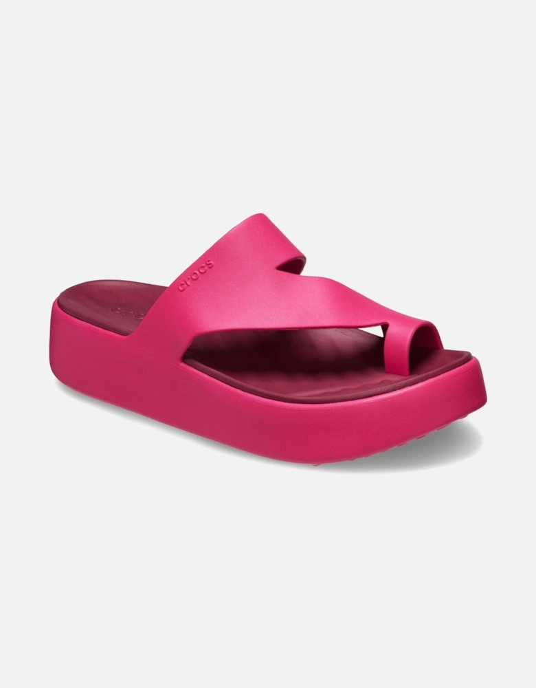 Getaway Platform Thermoplastic Women's Dragon Fruit Sandals