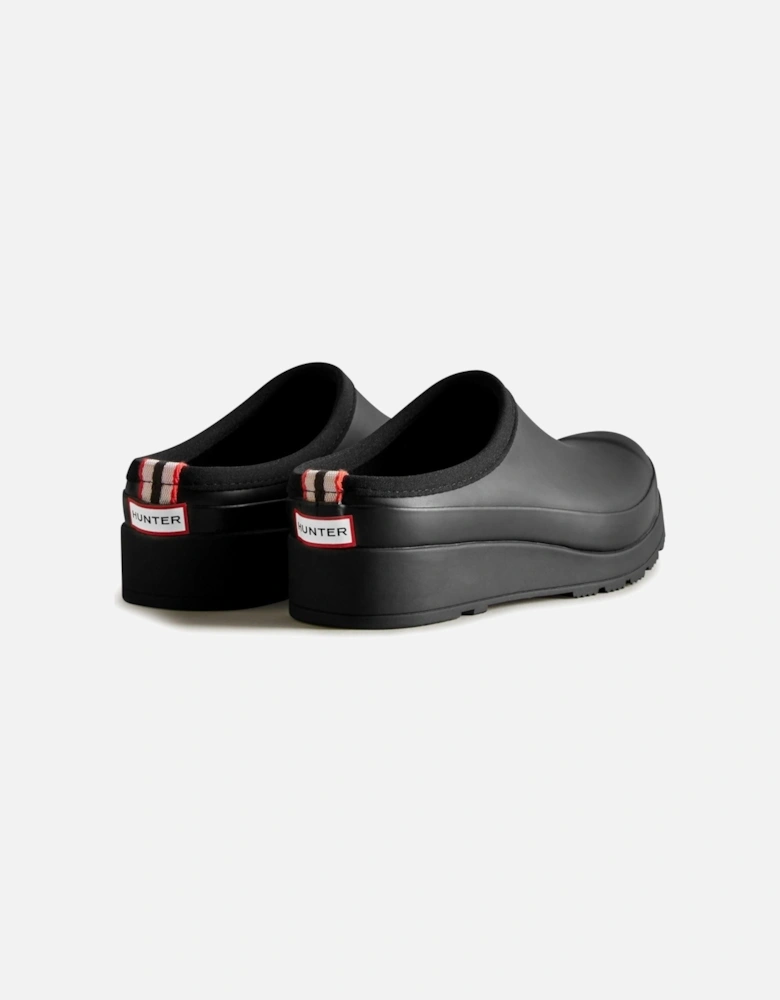 Play Clog Rubber Women's Black Garden Shoes