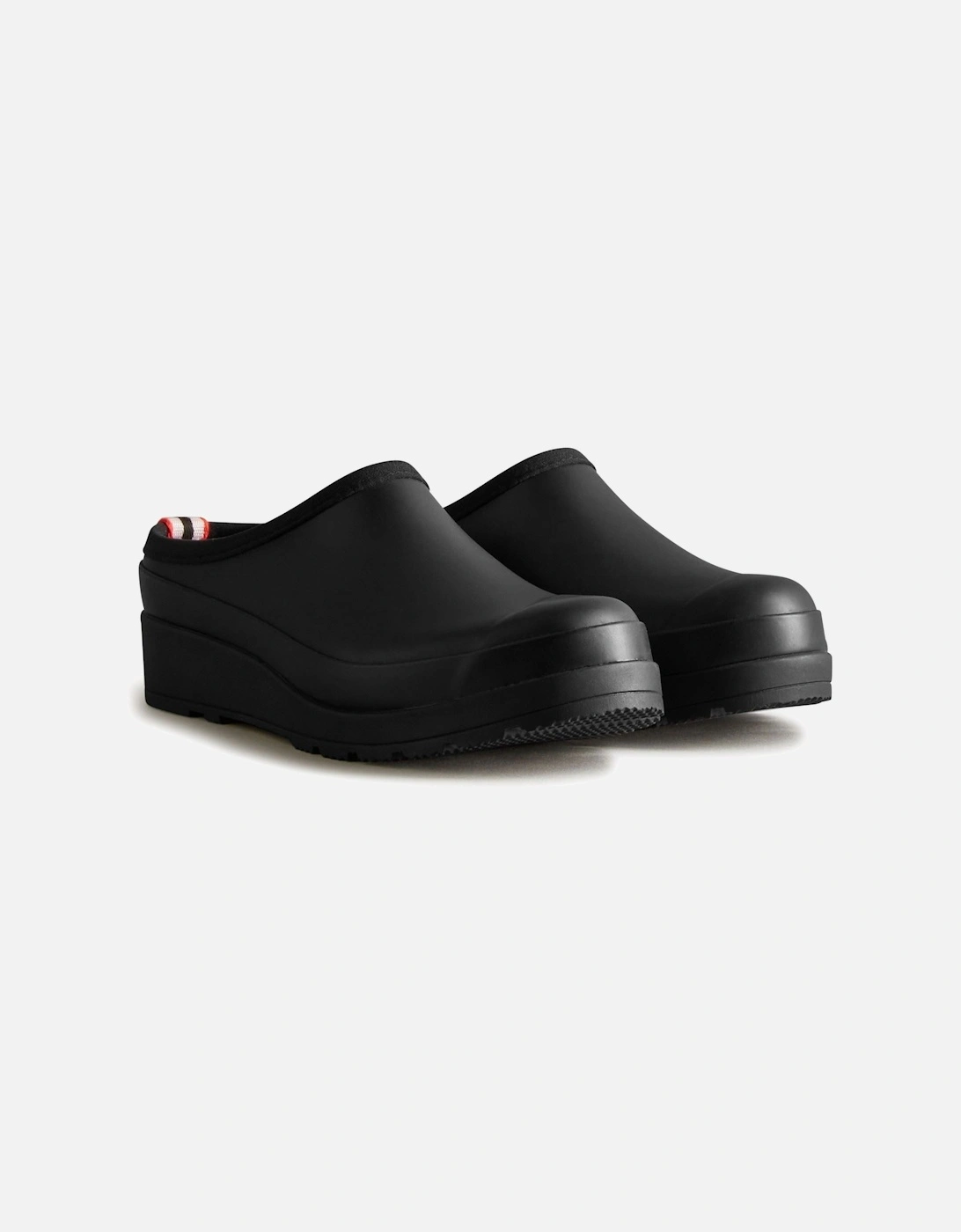 Women's Hunter Play Clog Rubber Women's Black Garden Shoes - Size: 8