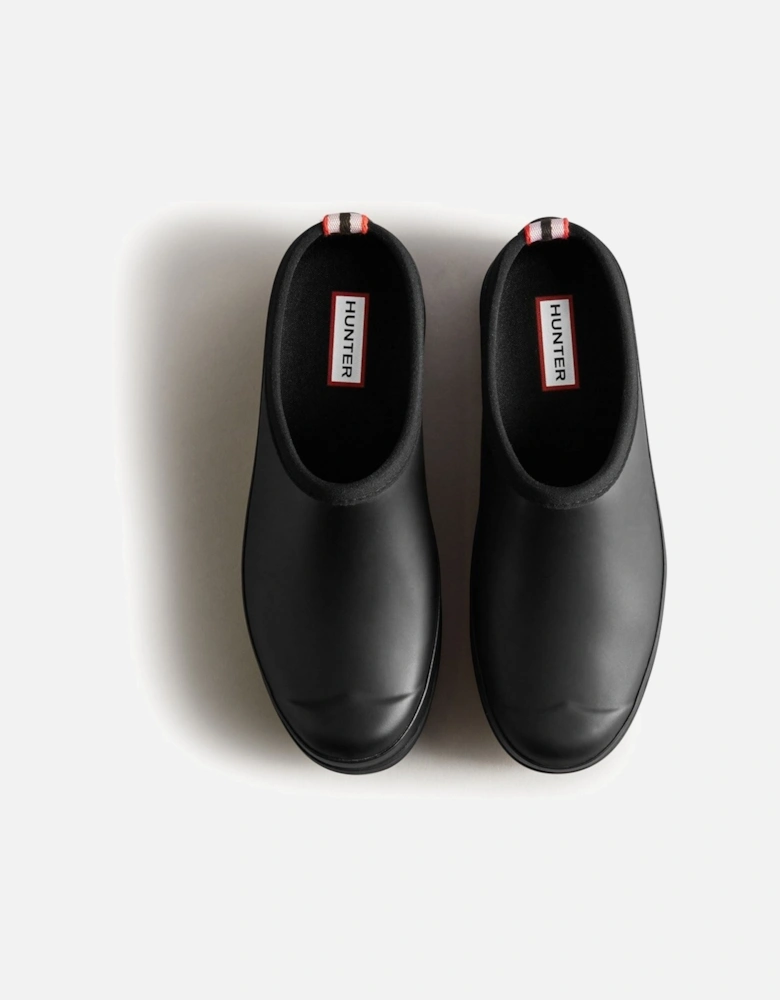 Play Clog Rubber Women's Black Garden Shoes