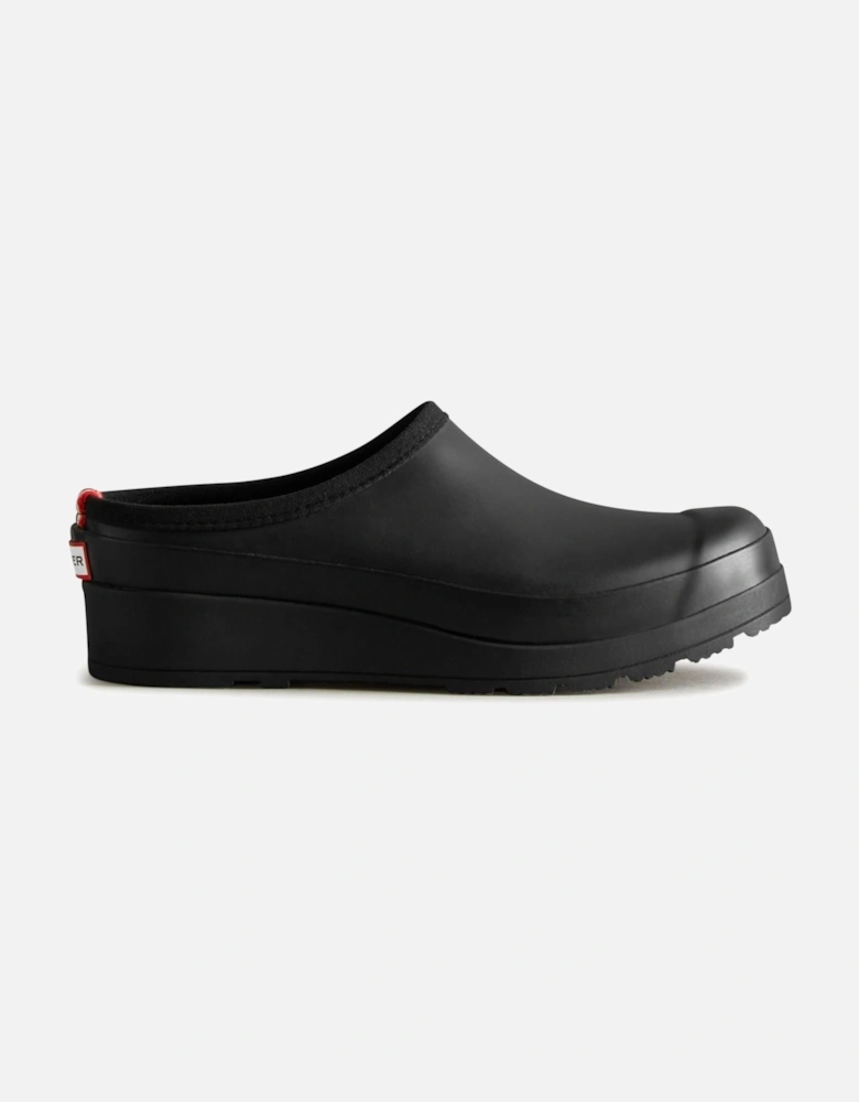 Play Clog Rubber Women's Black Garden Shoes