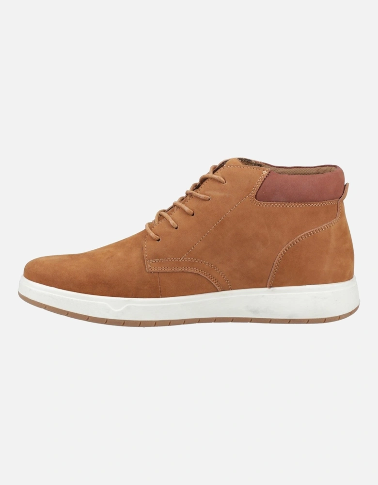 Bronko Chukka Leather Men's Tan Boots