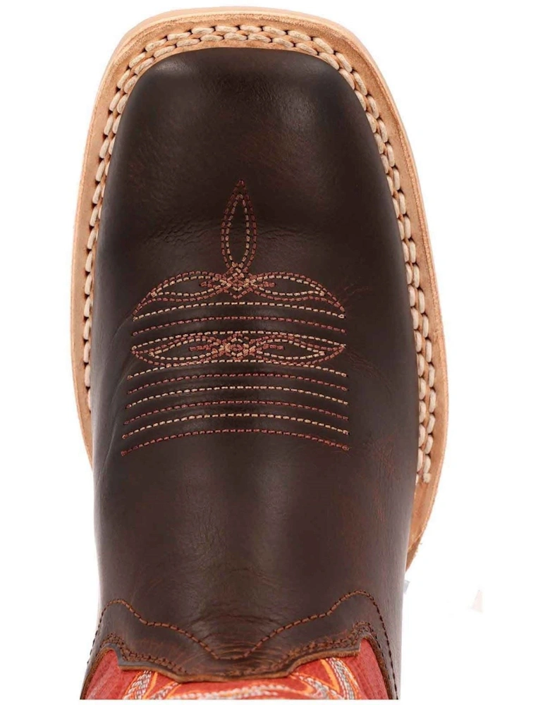 Lady Rebel Pro Leather Women's Hickory/Chili Pepper Boots
