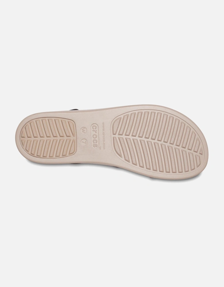 Brooklyn Low Wedge Thermoplastic Women's Black/Mushroom Sandals
