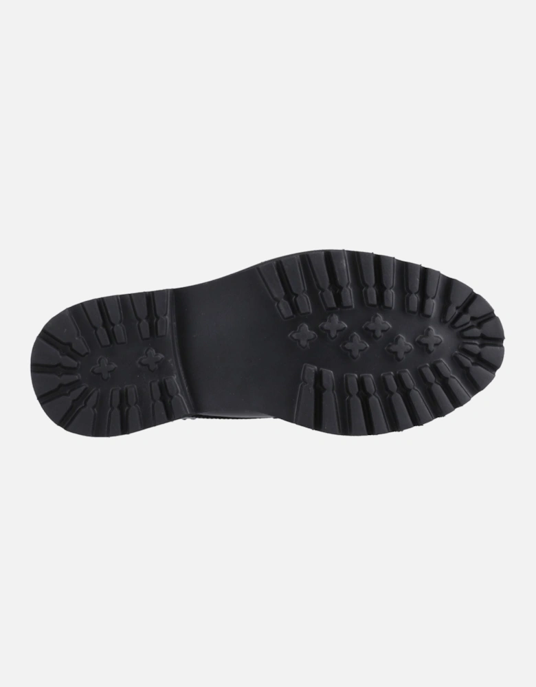 Gabi Lace Up Leather Girls's Black Brogues
