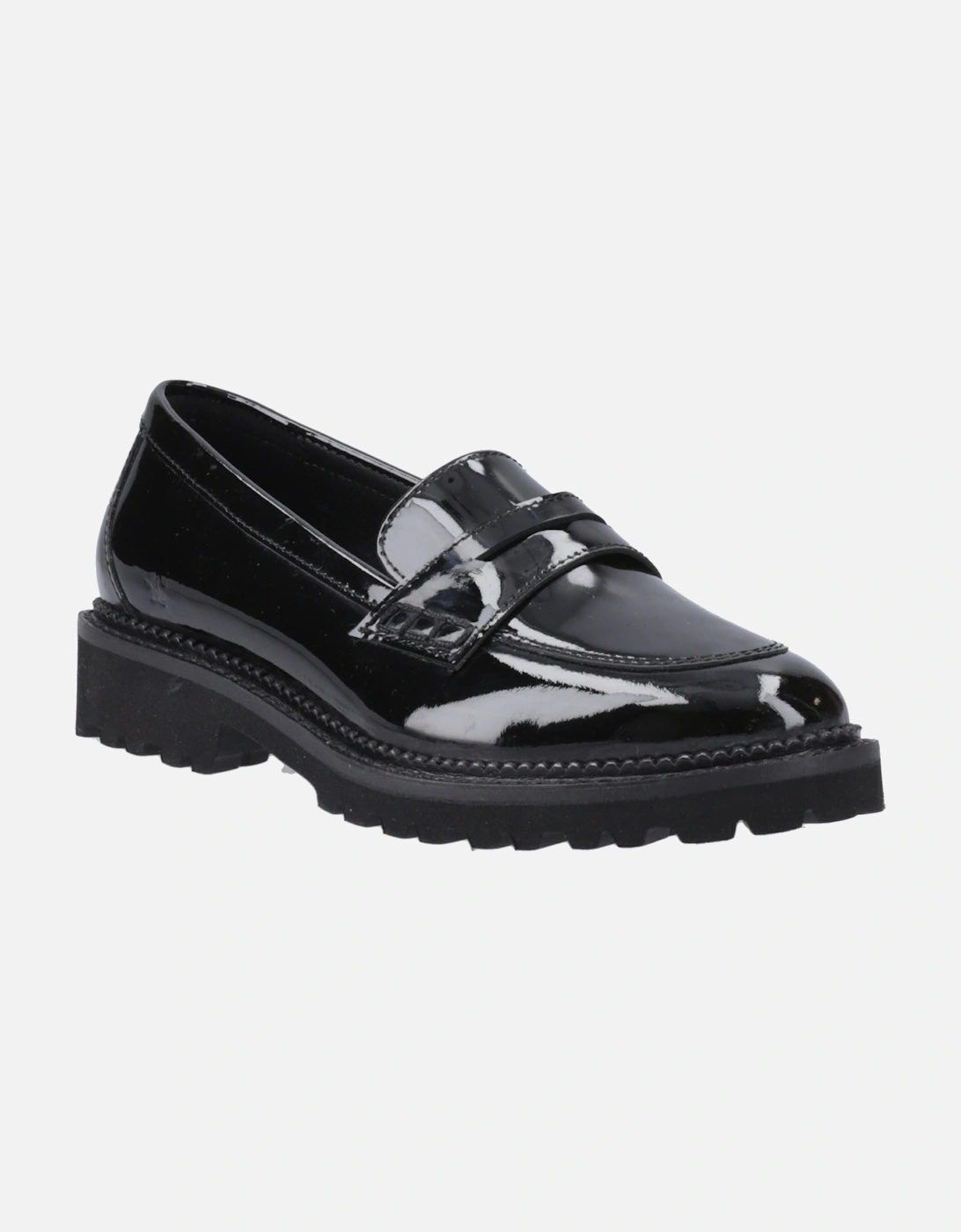 Grazia Leather Girls's Black Loafers, 6 of 5