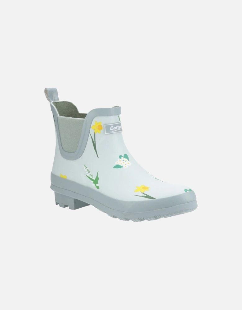 Wildflower Ankle Rubber Women's Mint Wellington Boots