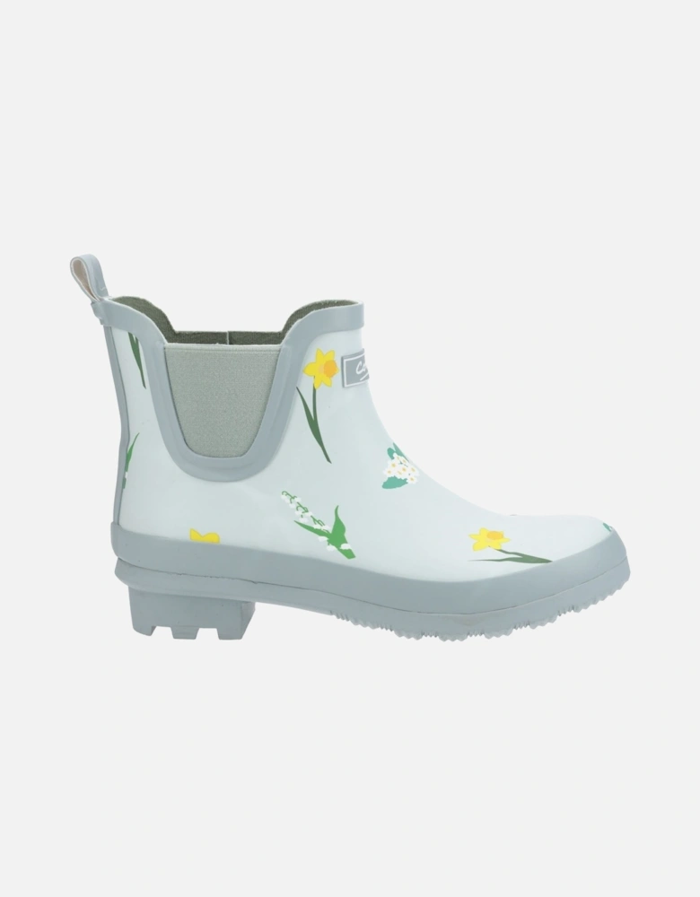 Wildflower Ankle Rubber Women's Mint Wellington Boots