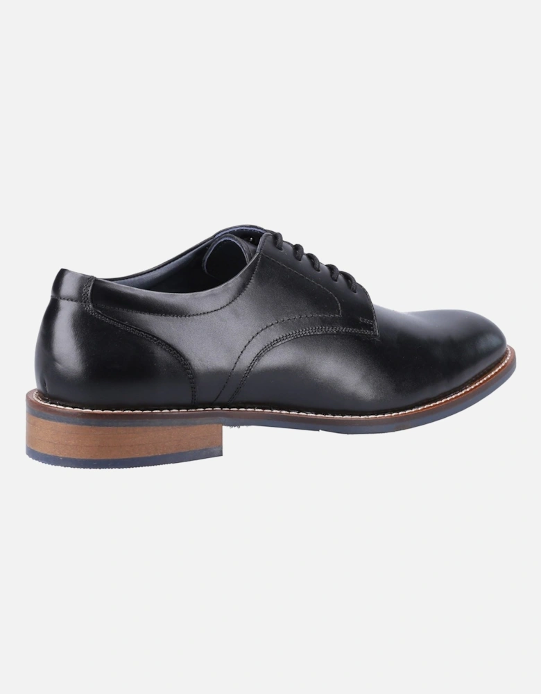 Damien Lace Up Leather Men's Black Lace-Up Shoes