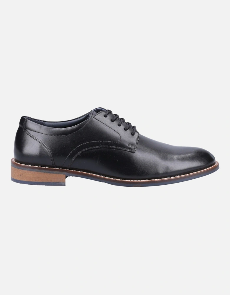 Damien Lace Up Leather Men's Black Lace-Up Shoes