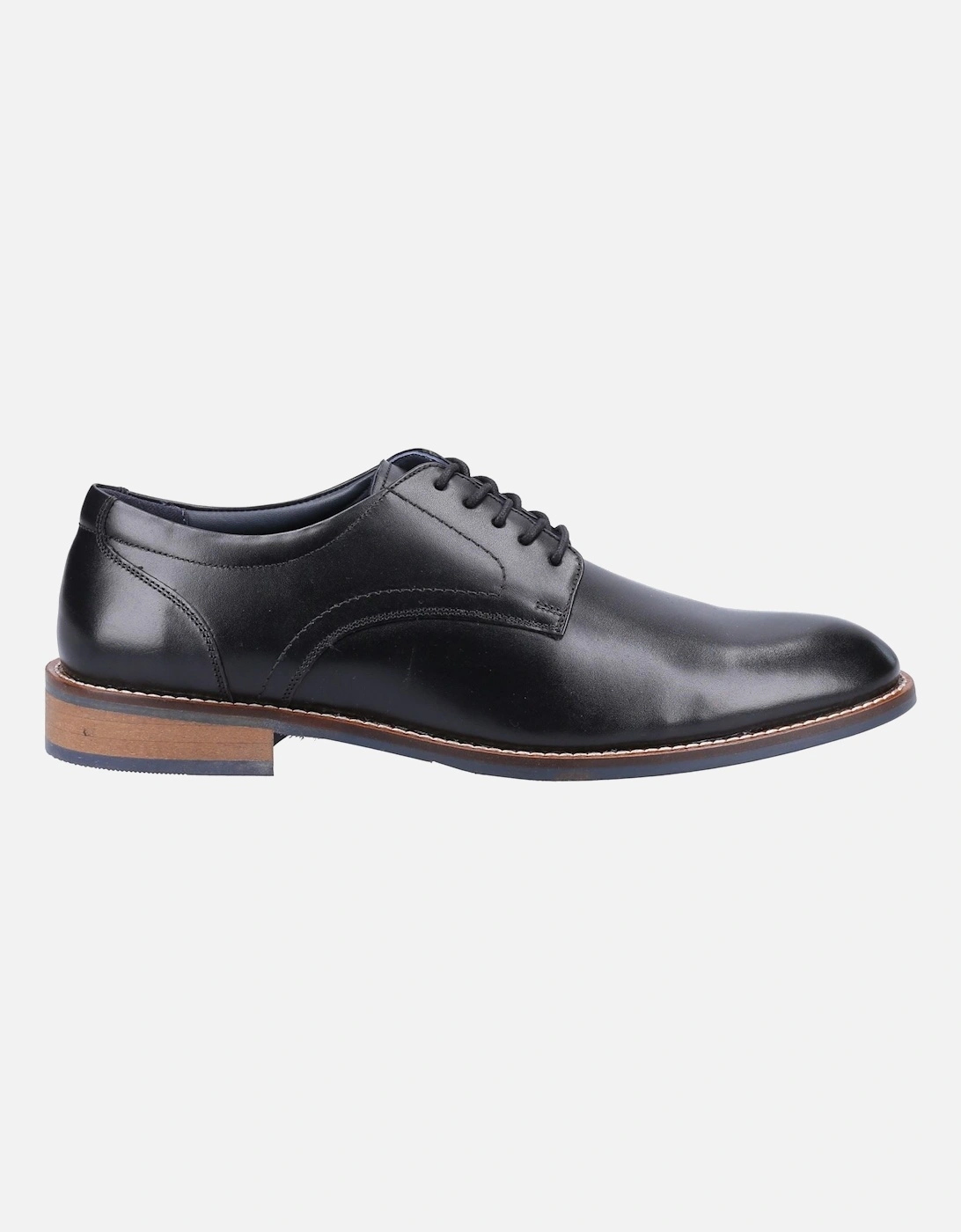 Damien Lace Up Leather Men's Black Lace-Up Shoes