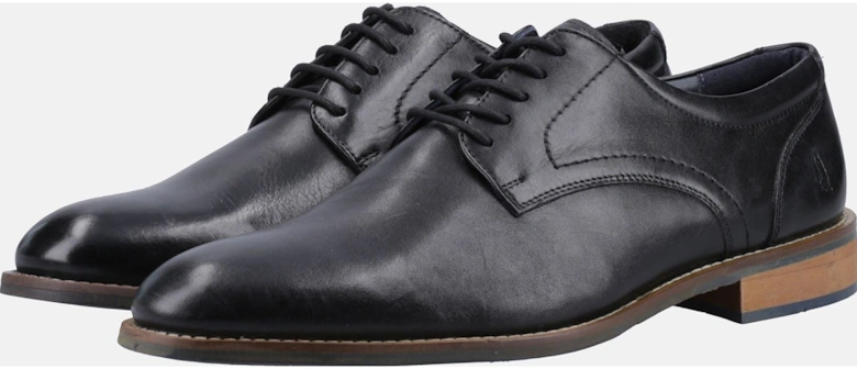 Damien Lace Up Leather Men's Black Lace-Up Shoes