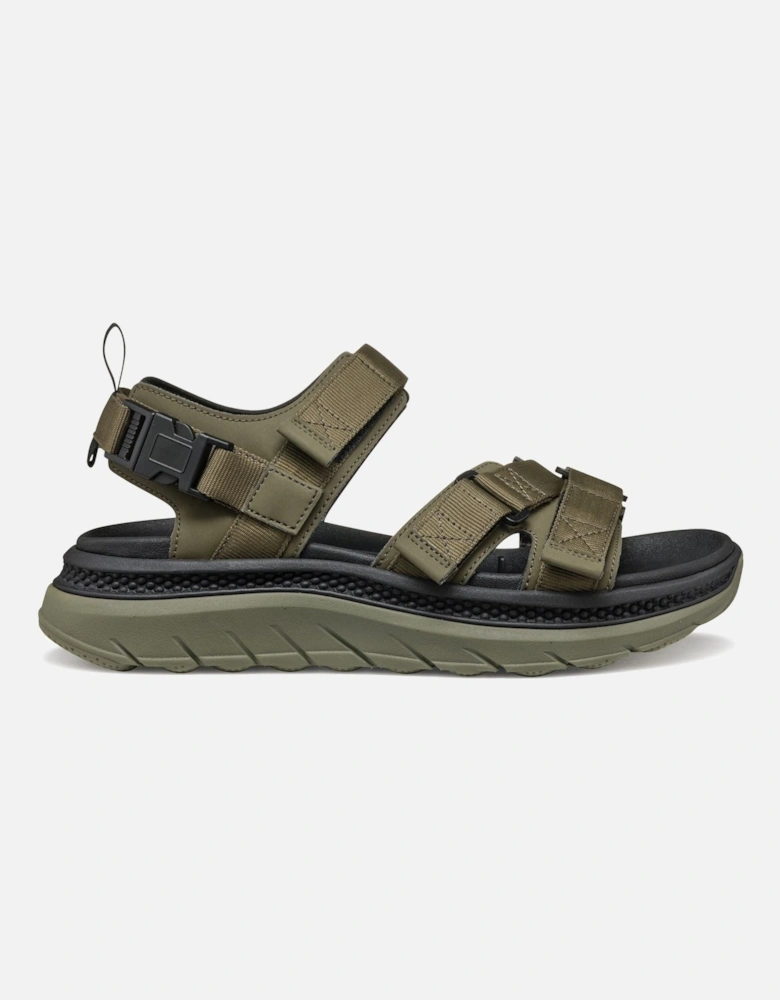 U SPHERICA ACTIF X S Polyester Blend Men's Military Flip Flops