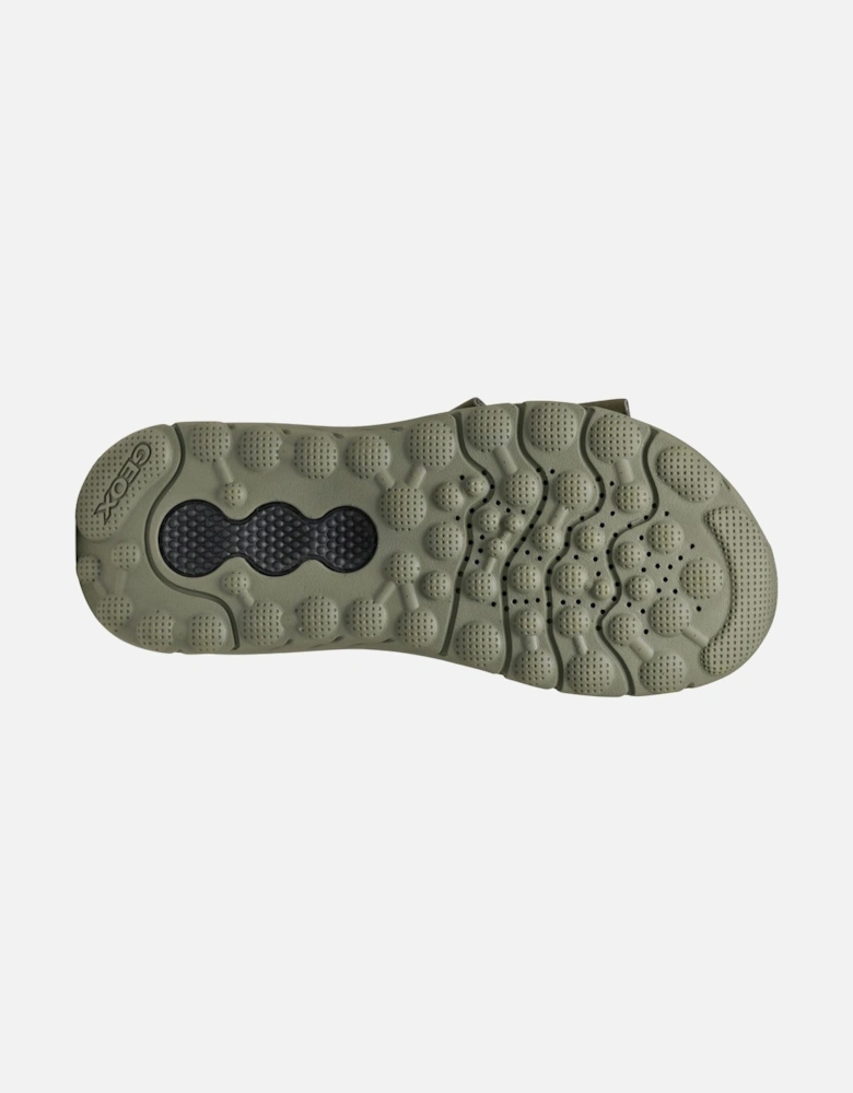 U SPHERICA ACTIF X S Polyester Blend Men's Military Flip Flops