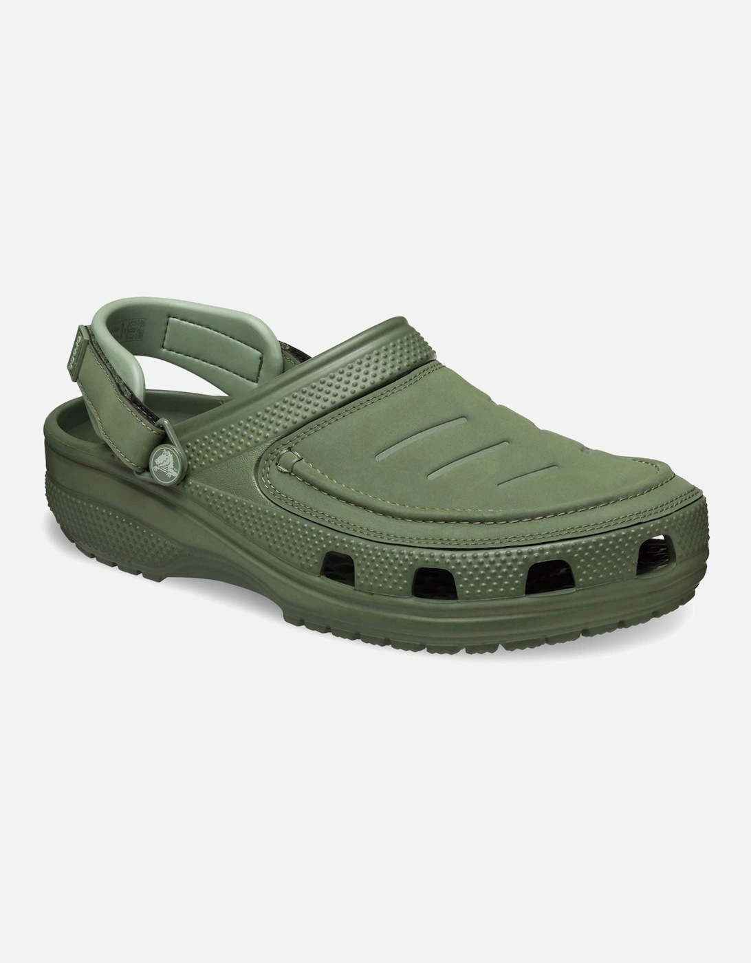 Yukon Vista II Polyurethane Men's Army Green Clogs, 8 of 7