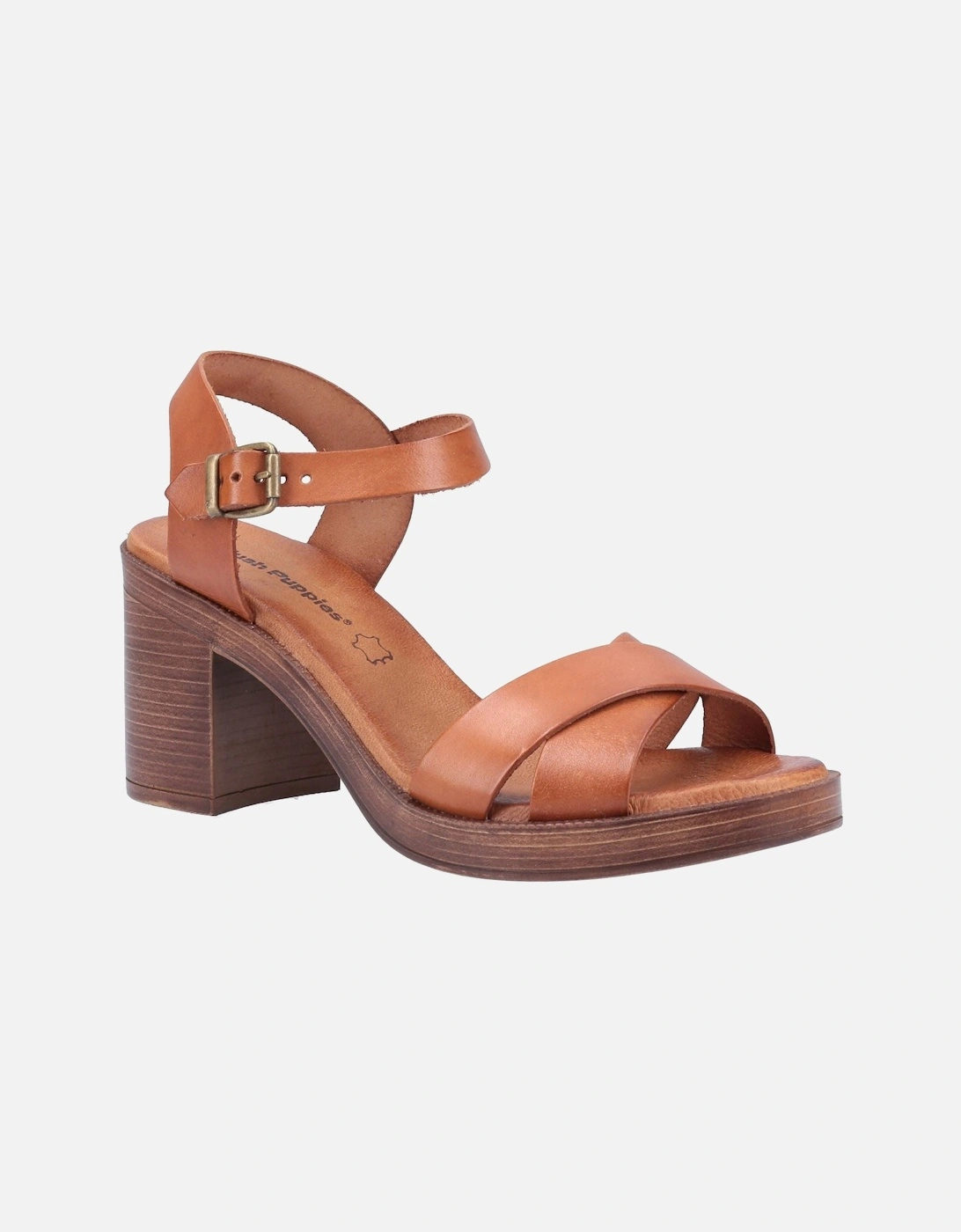 Georgia Leather Women's Tan Sandals, 10 of 9