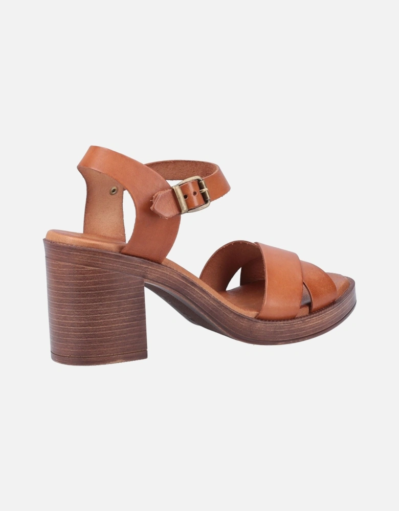 Georgia Leather Women's Tan Sandals