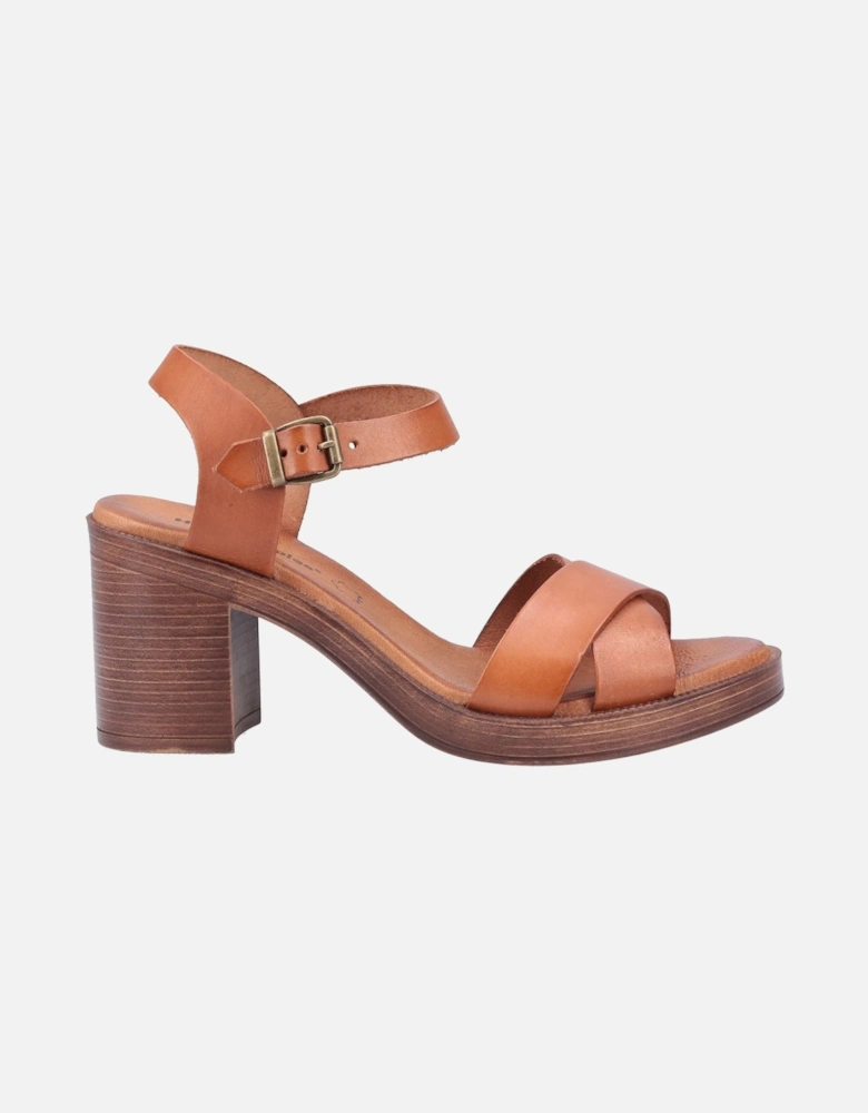 Georgia Leather Women's Tan Sandals