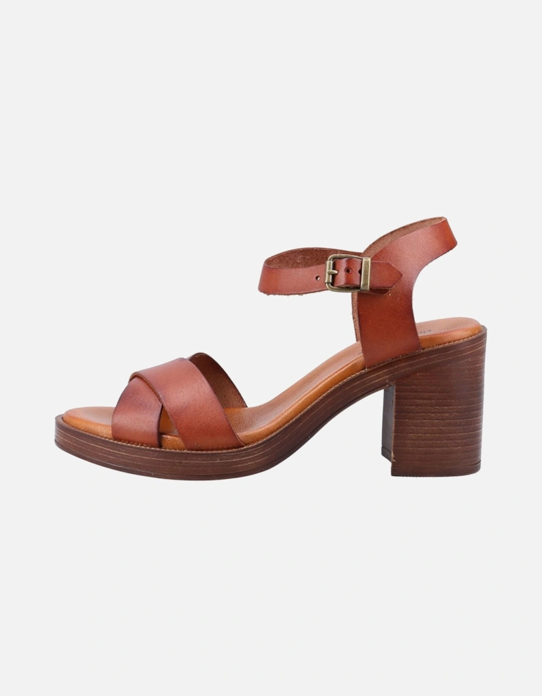 Georgia Leather Women's Tan Sandals