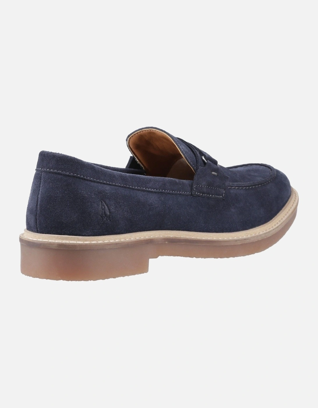 Gryffin Leather Men's Navy Loafers