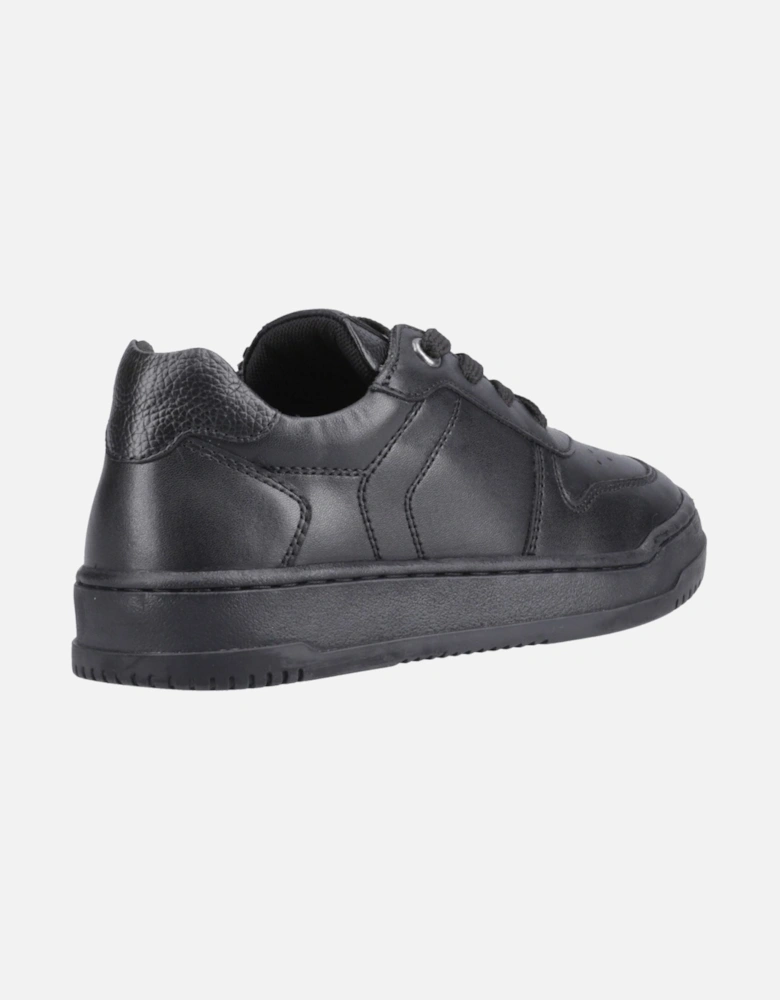 Dougie Leather Boys's Black Trainers
