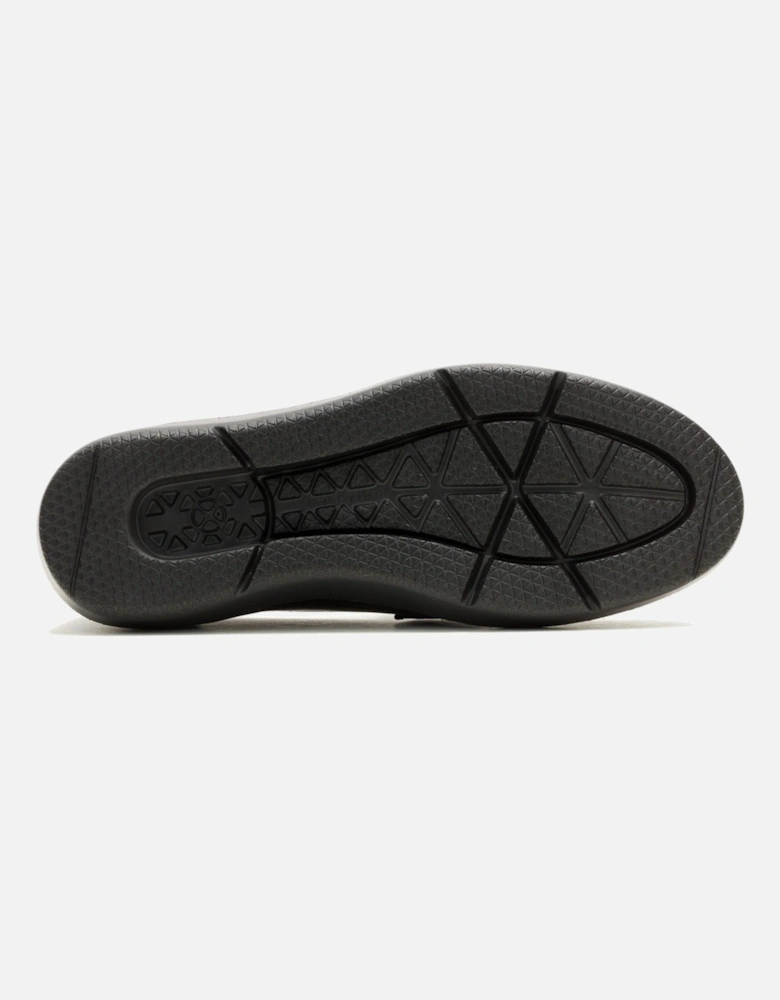 Joy Penny Leather Women's Black/Black Loafers