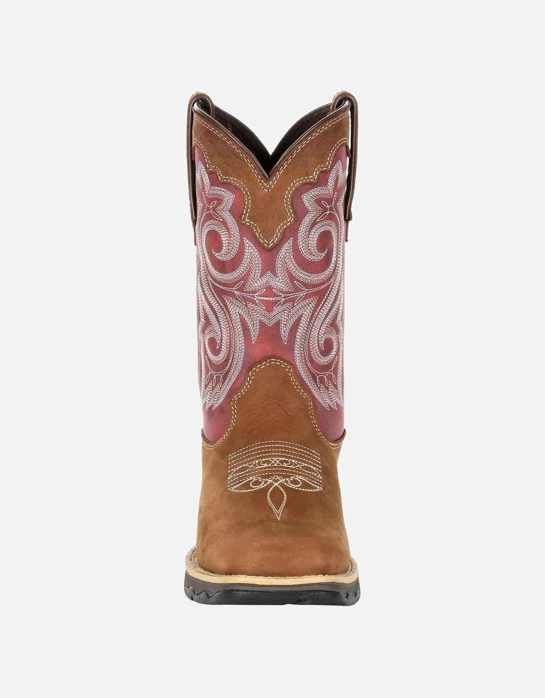 Lady Rebel Leather Women's Briar Brown/Rusty Red Boots