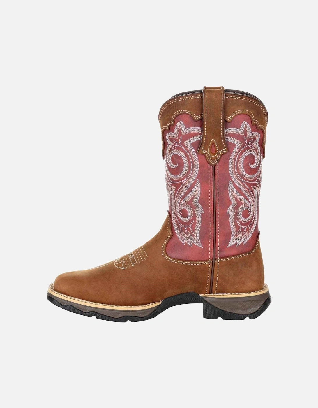 Lady Rebel Leather Women's Briar Brown/Rusty Red Boots