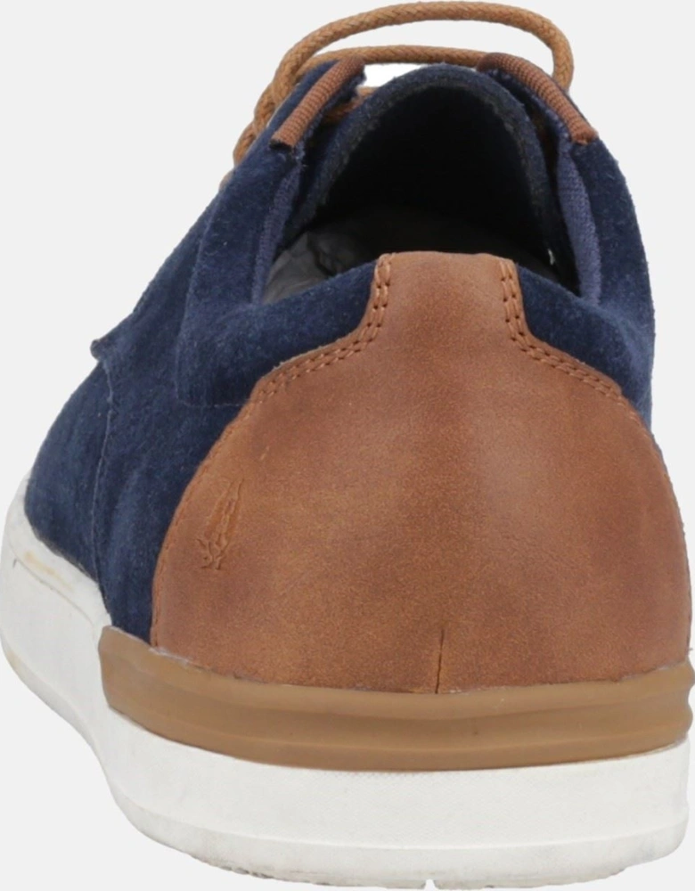 Joey Suede Men's Navy Lace-Up Shoes