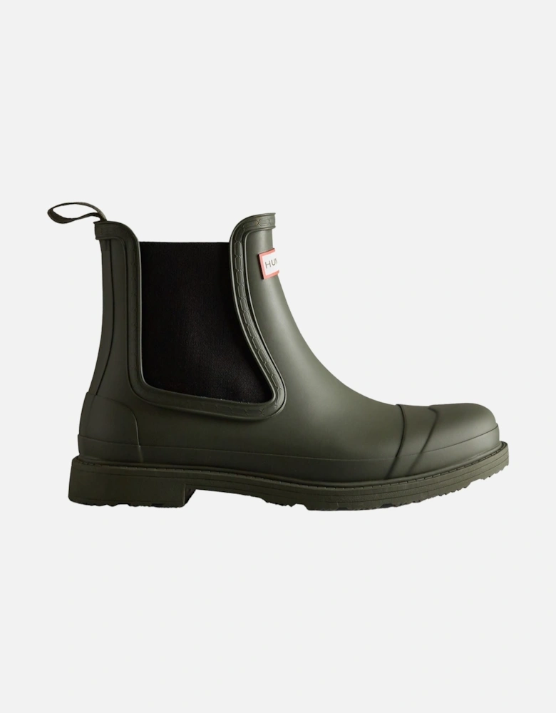 Commando Rubber Men's Dark Olive Wellington Boots