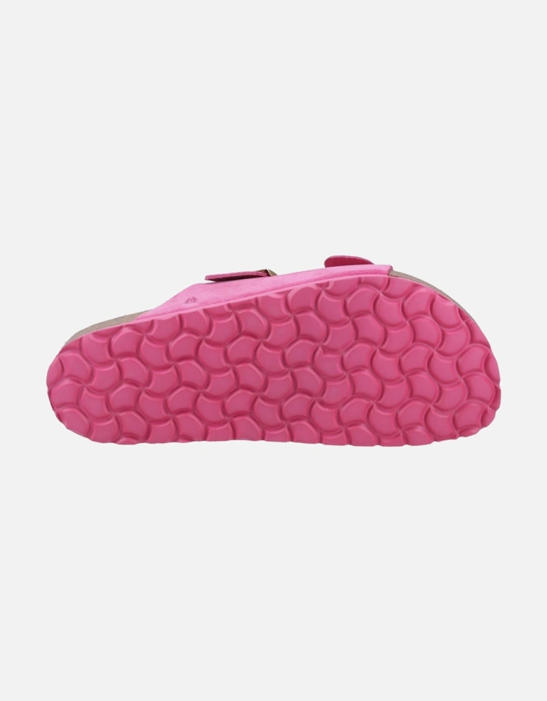 Blaire Suede Women's Fuchsia Sandals