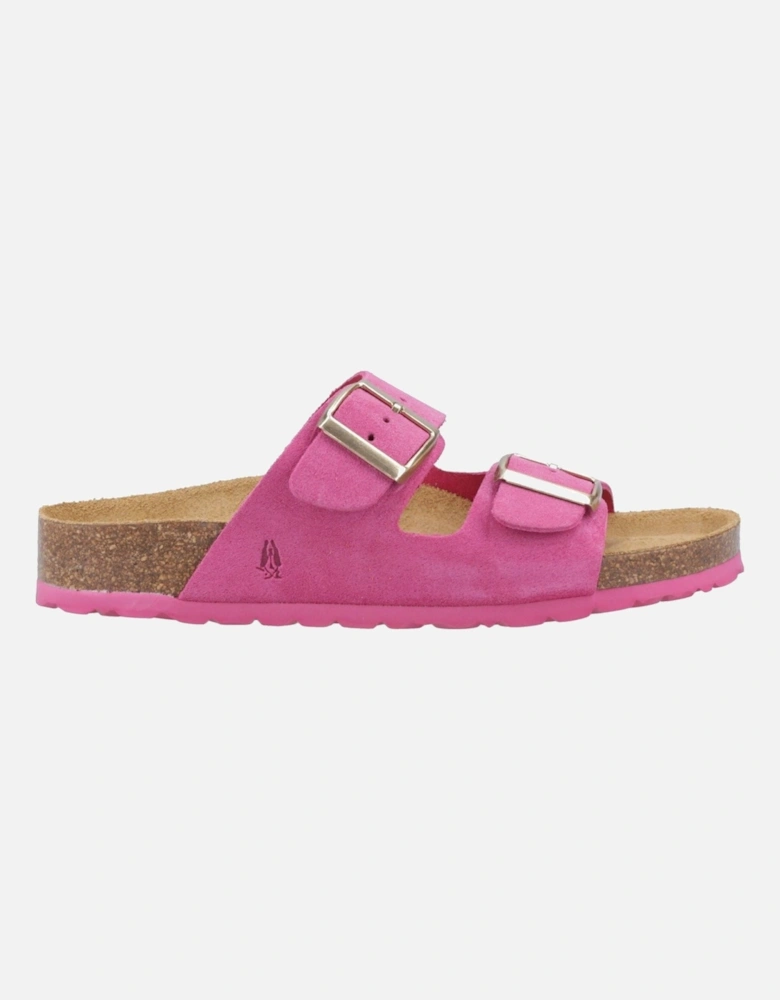 Blaire Suede Women's Fuchsia Sandals