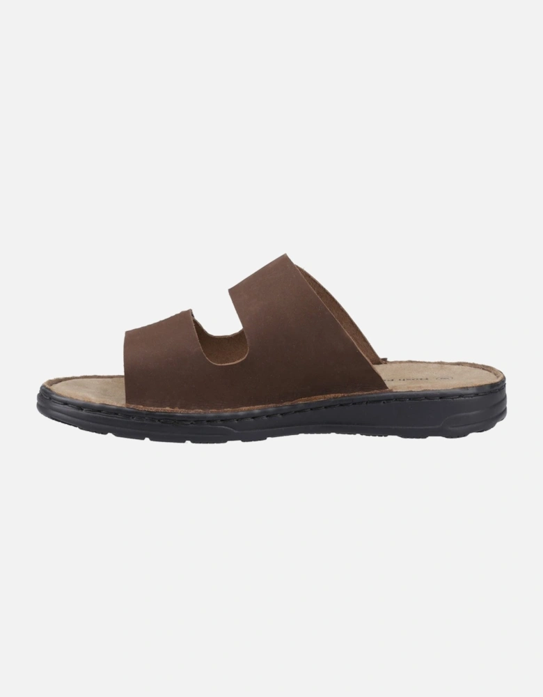 Eugene Leather Men's Brown Sandals