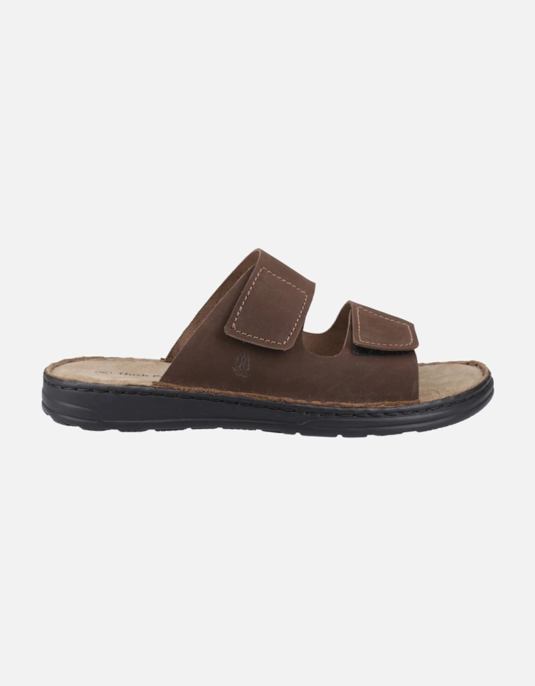 Eugene Leather Men's Brown Sandals