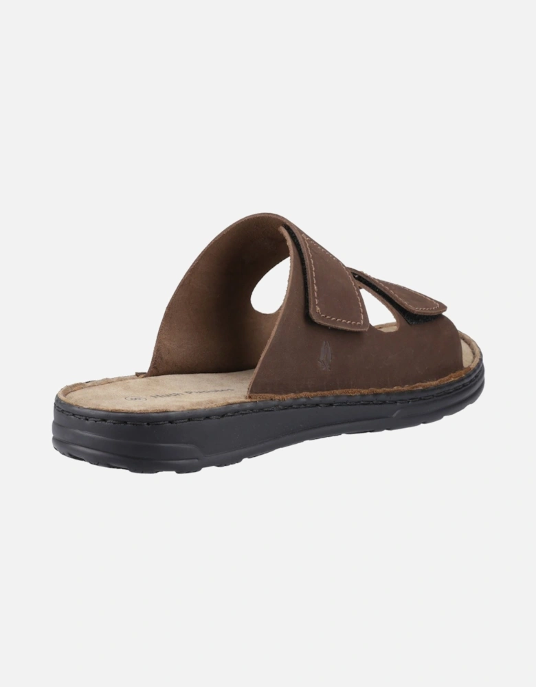Eugene Leather Men's Brown Sandals