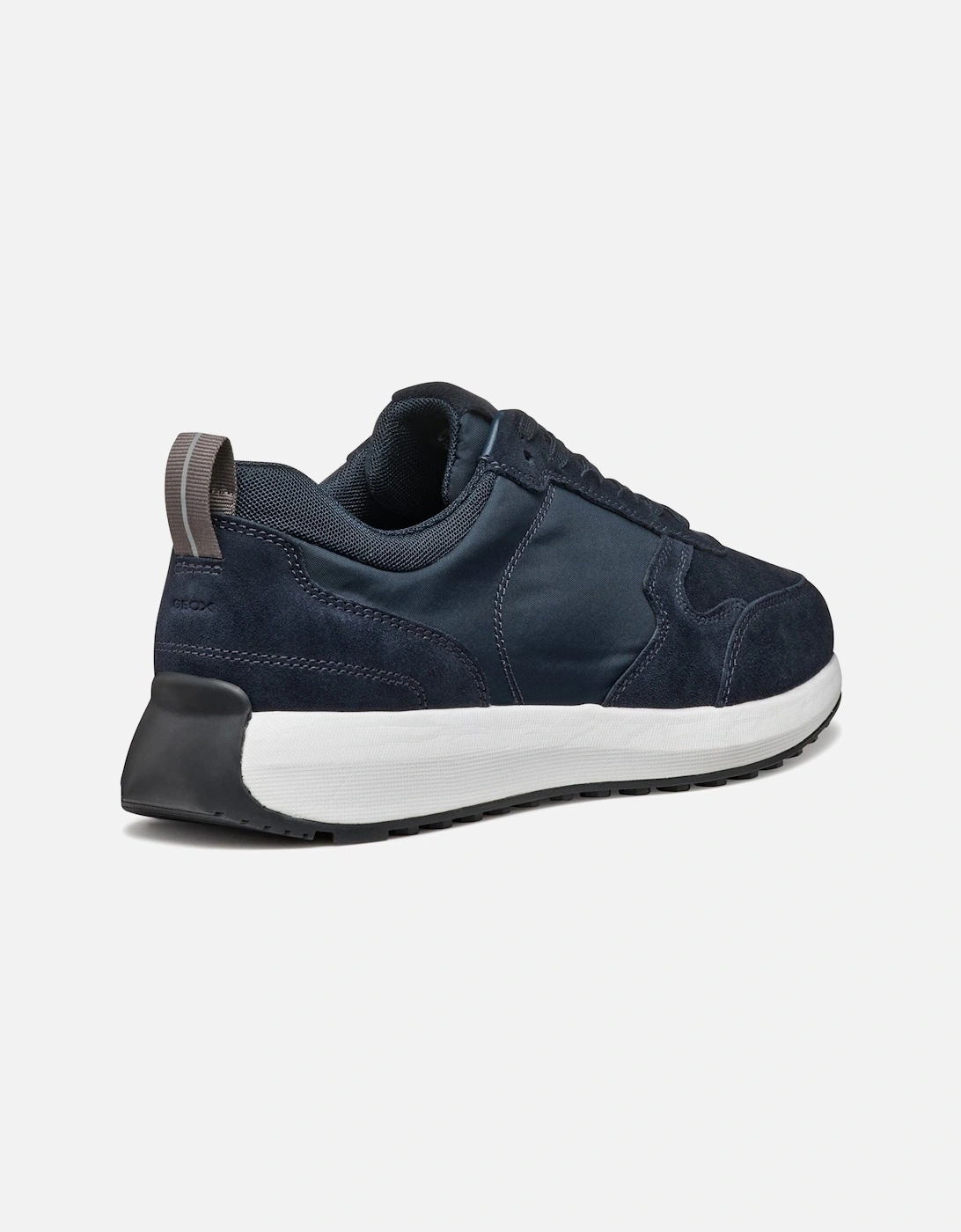 U VOLPIANO Leather Men's Navy Trainers