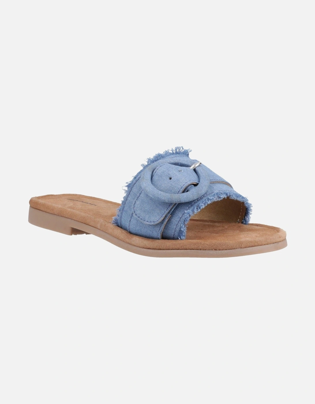 Hayley Textile Women's Denim Sandals, 7 of 6