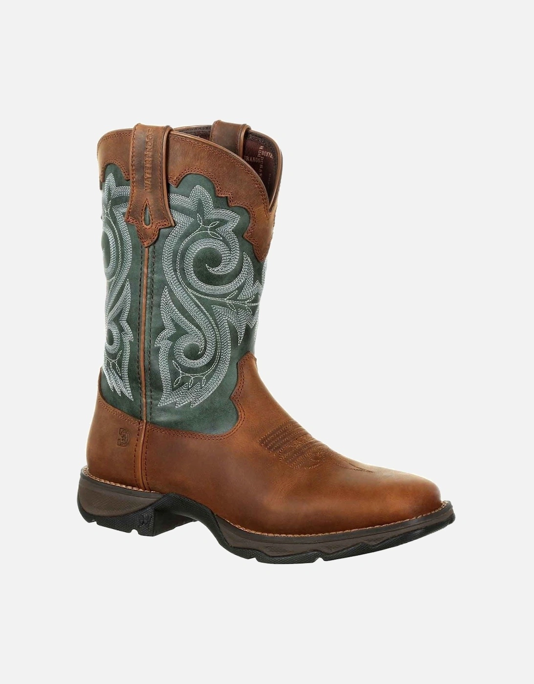 Lady Rebel Leather Women's Brown Evergreen Boots, 10 of 9