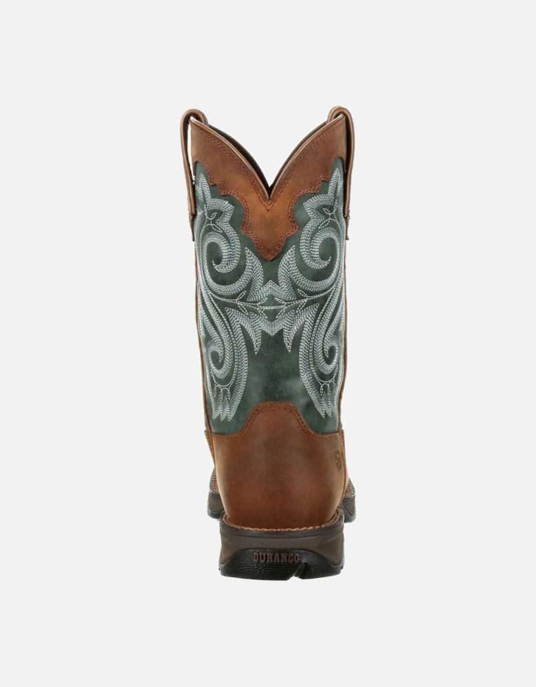 Lady Rebel Leather Women's Brown Evergreen Boots
