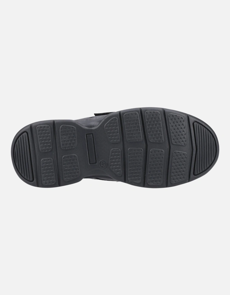 Hector Leather Men's Black Moccasins Shoes