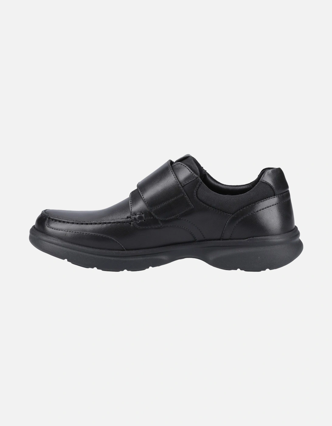 Hector Leather Men's Black Moccasins Shoes