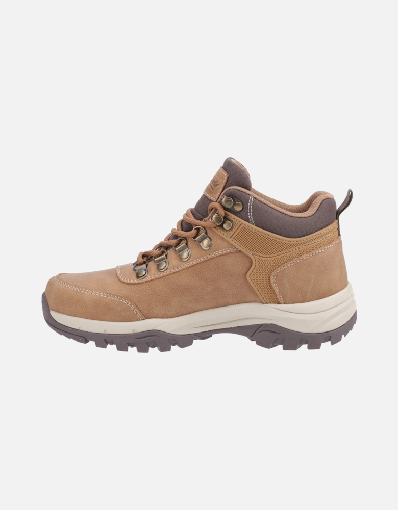 Overbury Polyurethane Women's Tan Hiking Boots