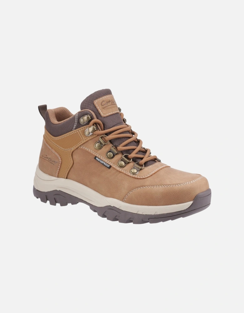 Overbury Polyurethane Women's Tan Hiking Boots