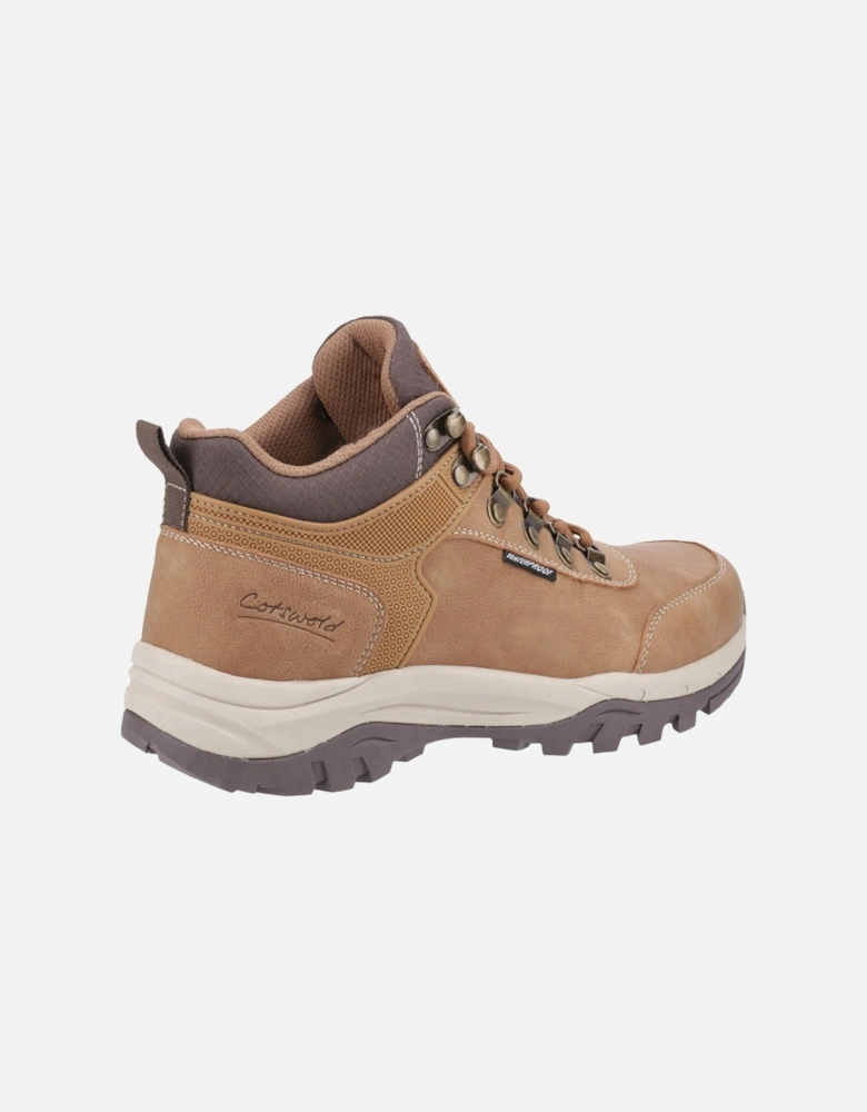 Overbury Polyurethane Women's Tan Hiking Boots