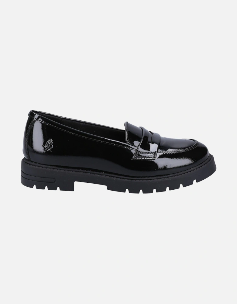Hazel Patent SNR Leather Girls's Black Loafers