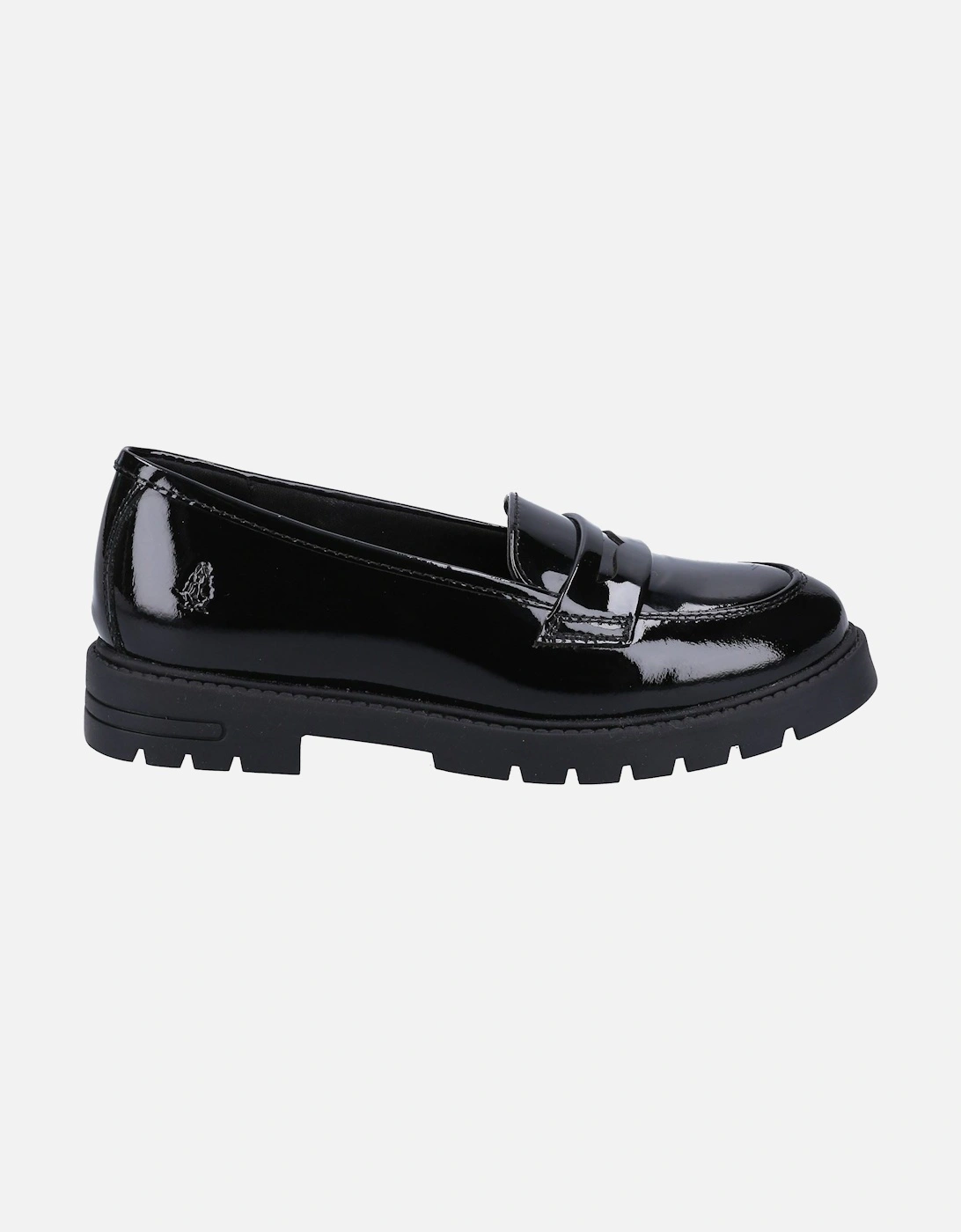 Hazel Patent SNR Leather Girls's Black Loafers
