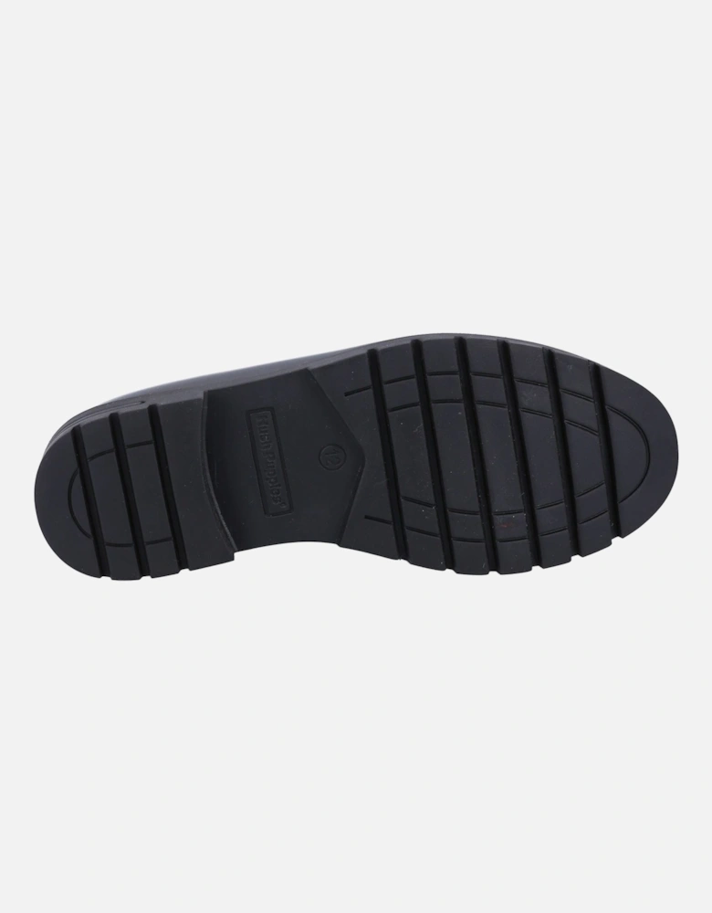 Hazel Patent SNR Leather Girls's Black Loafers